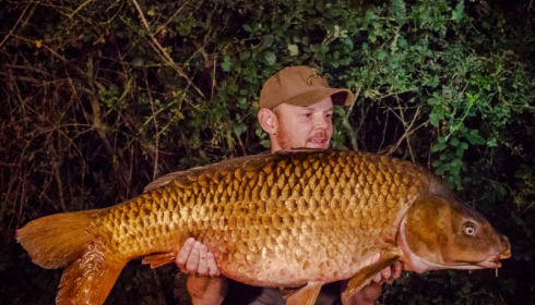 A 39 lb 8 oz carp from Laroussi, Scott Kelly, Aug 2018