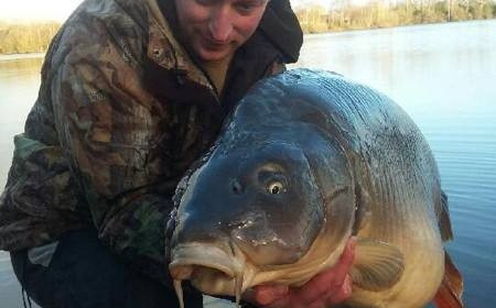 A 60 lb carp from Laroussi, David Wellard, Jan 2016