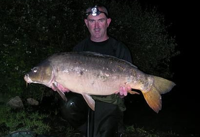 A 33 lb carp from Laroussi, Jun 2008