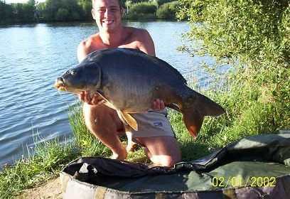 A 39 lb 4 oz carp from Laroussi, Aug 2007