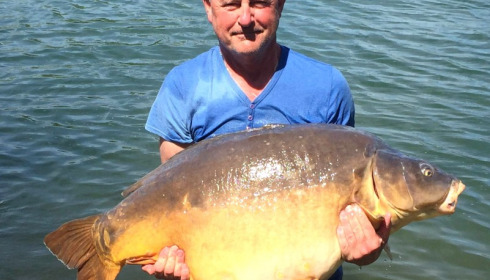 A 68 lb 7 oz carp from Laroussi, John Allen, Apr 2016