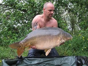 A 39 lb 10 oz carp from Laroussi, May 2007