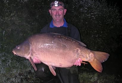 A 42 lb 8 oz carp from Laroussi, Jun 2008