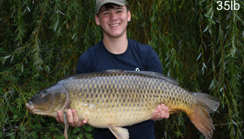 A 35 lb fish from Laroussi, Neo's 35lb, Aug 2022