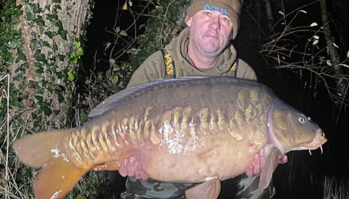A 43 lb 8 oz carp from Laroussi, Sébastien, Nov 2022