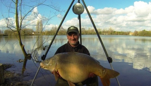 A 50 lb 8 oz carp from Laroussi, Stephen Knight, Feb 2014