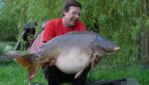 A 54 lb carp from Laroussi, May 2010