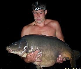 A 60 lb 12 oz carp from Laroussi, New Pb , Aug 2007