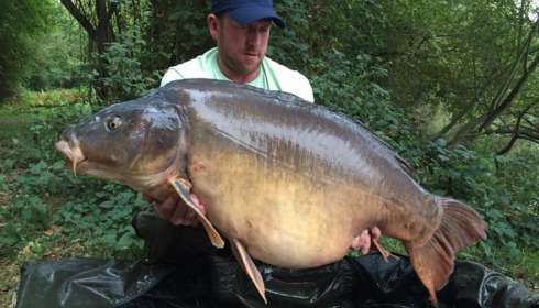 A 59 lb 4 oz carp from Laroussi, Carl Mincher, Sep 2016