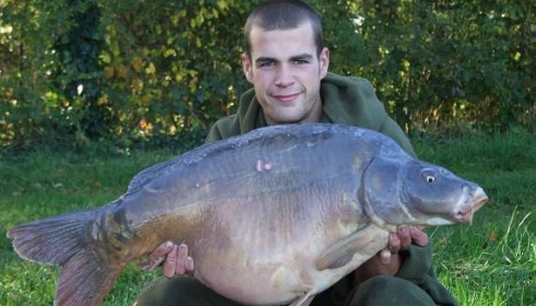 A 36 lb 8 oz carp from Laroussi, Nov 2007
