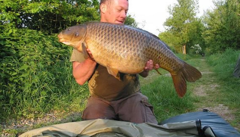 A 34 lb 4 oz carp from Laroussi, May 2008