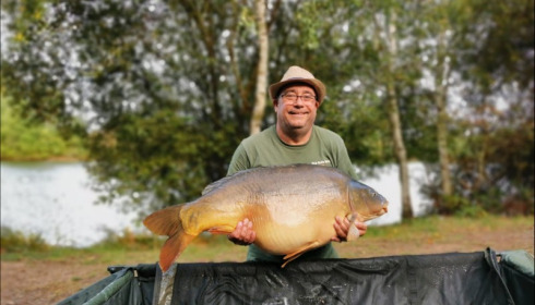 A 48 lb 8 oz carp from Laroussi, Peter Allen, Sep 2019