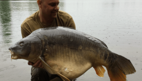 A 70 lb carp from Laroussi, Kenneth Anderson, May 2016