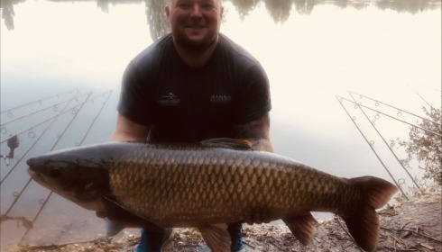 A 51 lb 2 oz carp from Laroussi, Paul Warren, Jun 2018