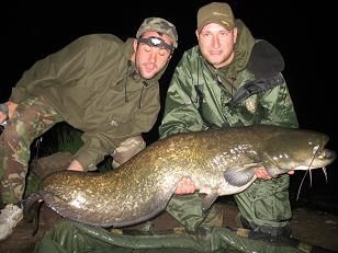 A 50 lb catfish from Laroussi, Pb catfish !, May 2007