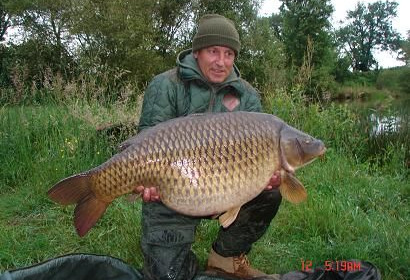 A 45 lb 1 oz carp from Laroussi, New Lake record common !, May 2007