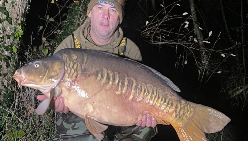 A 43 lb 8 oz carp from Laroussi, Sébastien, Nov 2022