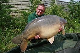 A 41 lb 8 oz carp from Laroussi, May 2007