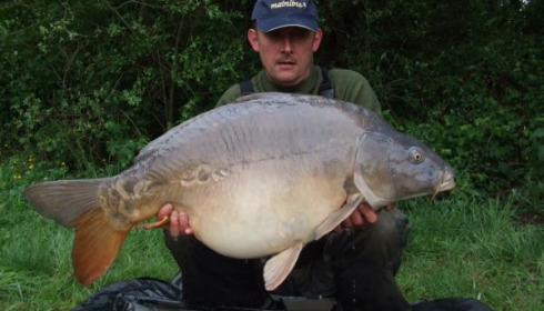 A 51 lb 8 oz carp from Laroussi, May 2010
