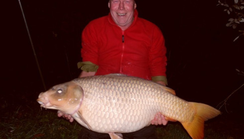 A 48 lb 10 oz carp from Laroussi, Oct 2014