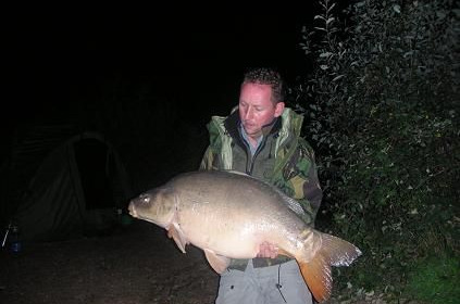 A 37 lb 8 oz carp from Laroussi, Oct 2006