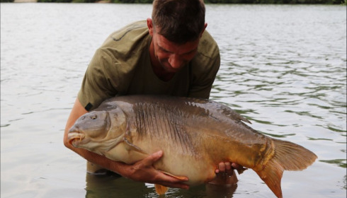 A carp from Lepinet North, Pete Castle, Aug 2019