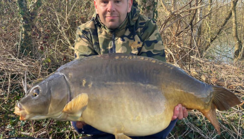 A 30 lb 8 oz carp from Lepinet North, a, Apr 2021