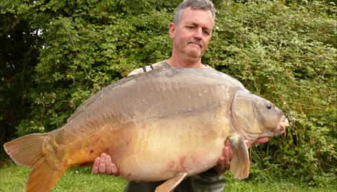 A carp from Lepinet North, Paul Lowe, Aug 2019