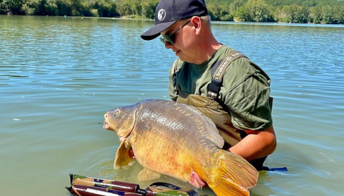 A carp from Lepinet North, Sep 2022