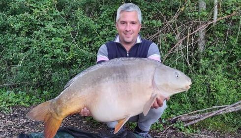 A carp from Lepinet North, guigui, May 2021