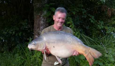 A carp from Lepinet North, Paul Lowe, Aug 2019
