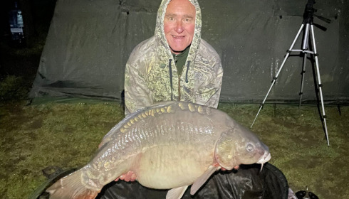 A 42 lb 2 oz carp from Lepinet North, Stephen Kendrick, Apr 2022