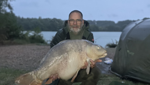 A 45 lb carp from Lepinet North, Iain Mckenzie, Sep 2022
