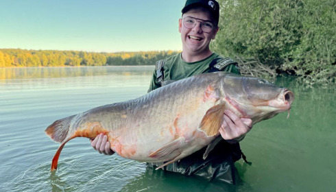 A carp from Lepinet North, Sep 2022