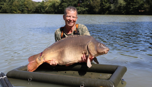 A carp from Lepinet North, Sep 2022