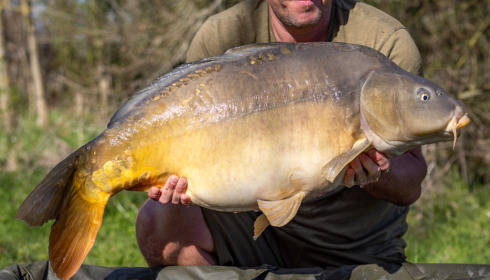 A carp from Lepinet North, Apr 2023