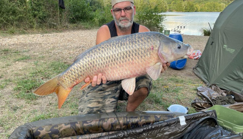 A 32 lb carp from Lepinet North, Iain Mckenzie, Sep 2022