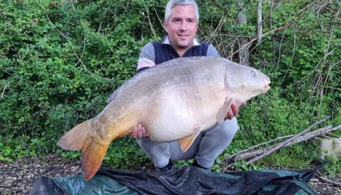A carp from Lepinet North, guigui, May 2021