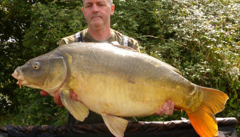A carp from Lepinet North, Paul Lowe, Aug 2019