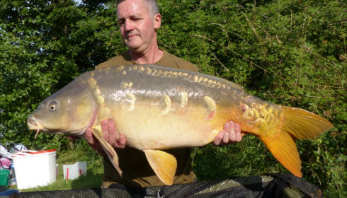 A carp from Lepinet North, Paul Lowe, Aug 2019
