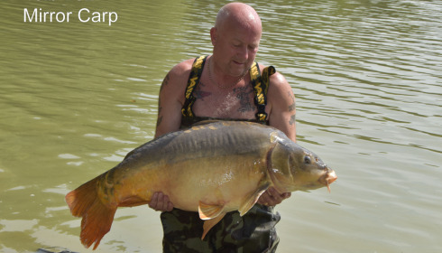 A 48 lb 13 oz carp from Lepinet North, David Bewsey, Sep 2022