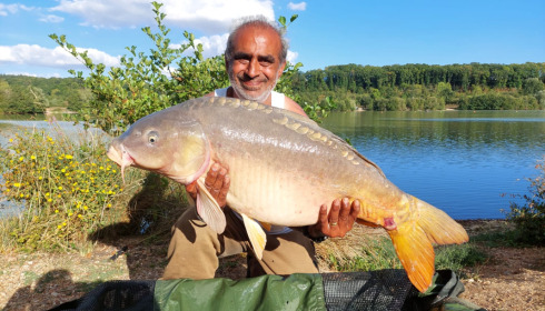 A carp from Lepinet North, Aug 2022