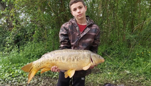 A carp from Lepinet North, guigui, May 2021