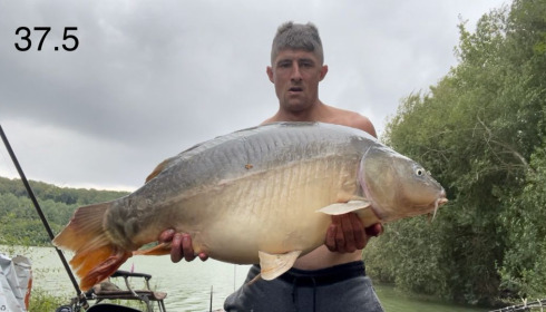 A carp from Lepinet North, cooper, Aug 2021
