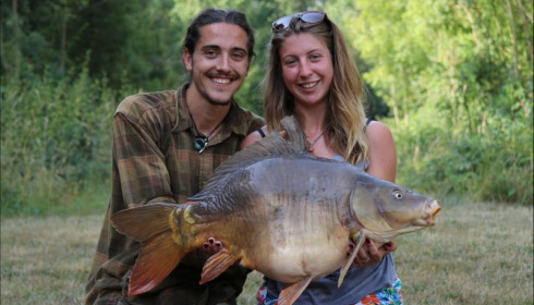 A carp from Lepinet North, Aug 2019