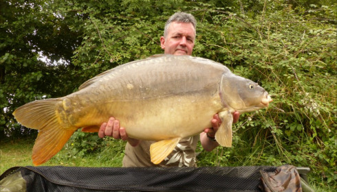 A carp from Lepinet North, Paul Lowe, Aug 2019