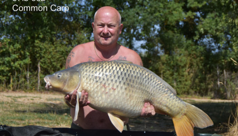 A 37 lb 8 oz carp from Lepinet North, David Bewsey, Sep 2022