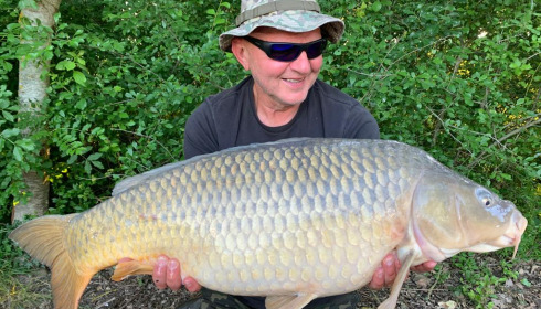 A 31 lb carp from Lepinet North, rick jankowicz, Jun 2021