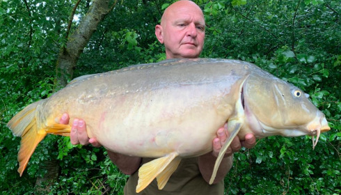 A 31 lb carp from Lepinet North, rick jankowicz, Jun 2021