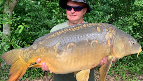 A 33 lb carp from Lepinet North, rick jankowicz, Jun 2021